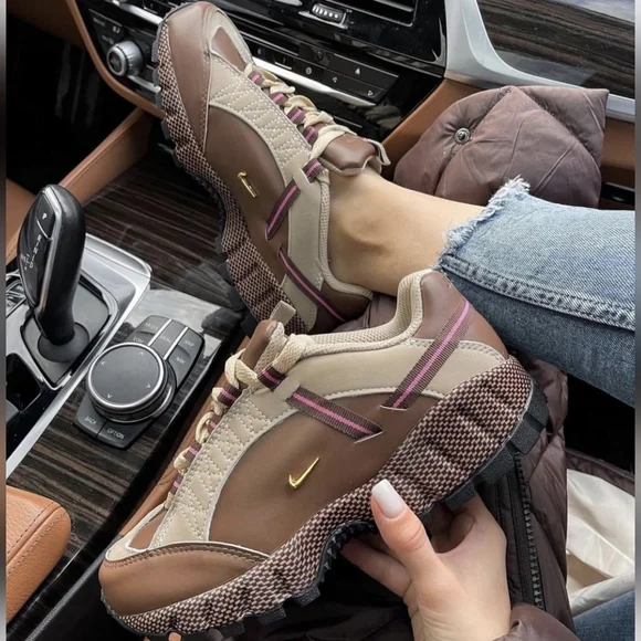 Nike | Shoes | Womens Nike Jacquemus X Air Humara Lx Brown | Poshmark